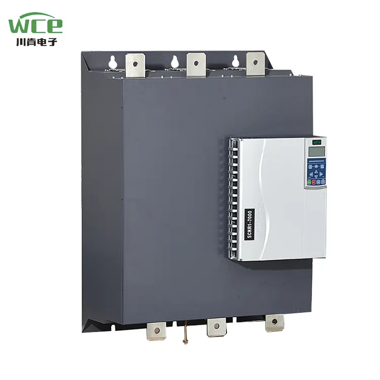 LCD -skjerm innebygd bypass myk starter 1000kw